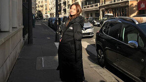 [#해시태그 컷] 파리의 ‘롱패딩 여신’ 혜리