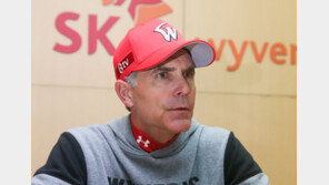 트레이 힐만 SK 감독 “우천 취소, 우리에게 나쁘지 않아”