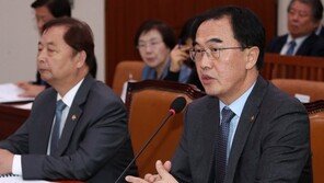 조명균 “‘리선권 냉면 발언 관련 北에 유감 표명’ 아는 바 없다”