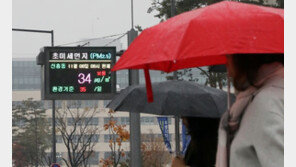 [날씨]9일 오전까지 가을비…오후엔 서부 미세먼지 유입