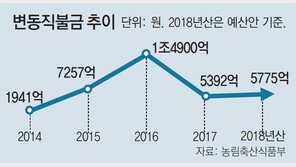 당정, 쌀 변동직불금 목표가격 19만6000원으로 결정