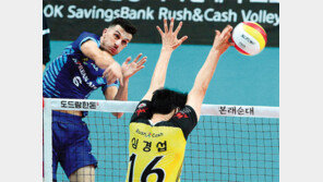 대한항공 ‘공포의 삼각폭격’…가스파리니-정지석-곽승석 맹위