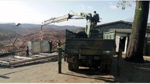 軍, 굴착기 이용 GP 철거작업 돌입…이달말까지 10개 완전파괴