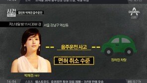 배우 박채경, 음주운전 추돌사고…피해자 “몸 가누지 못할 정도로 만취”