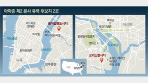 뉴욕주 롱아일랜드시티-버지니아주 크리스털시티, 아마존 제2본사 설립지로 내정