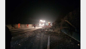 고속도로 낙석 보수 근로자 숨지게 한 50대 운전자 영장