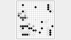[바둑]알파고 vs 알파고 특선보… 주도권을 확실히 잡은 백