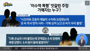 전직 경찰간부 “이수역 폭행, 女가 男에 손가락 욕·멱살…CCTV에 잡혀” 