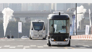 운전사 없는 미래버스 타보니…자율주행버스 ‘제로셔틀’