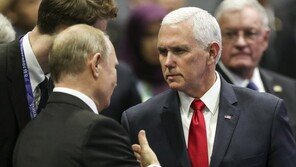 푸틴, 펜스 美부통령과 군축 문제 논의