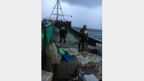 ‘촘촘한 어망 사용’해 불법조업한 중국어선 2척 나포