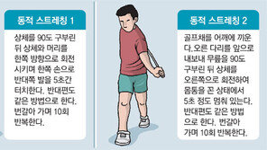 “부상 막고 비거리 늘고… ‘동적 스트레칭’ 하세요”