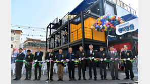 정선아리랑시장 청년몰 문열어