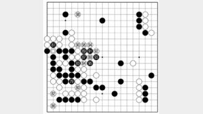 [바둑]알파고 vs 알파고 특선보… 중앙을 버리다