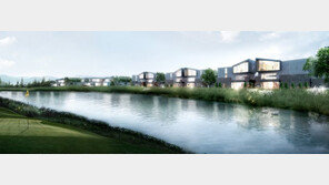 골프장 내 264채 최고급 단독주택지