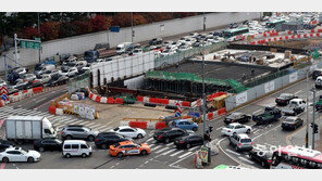 25년째 공사중 강남순환로… 연말 완공계획 또 4년 연장