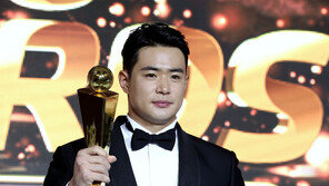 ‘MVP’ 김재환 “하루도 안 빠지고 후회…야구장 안팎에서 노력하겠다”