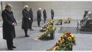 獨 전몰자 추모한 마크롱 “유럽 더 강해져야”