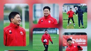 밝은 표정으로 재활 매진하는 권창훈