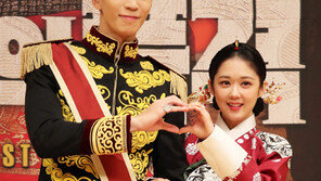 [연예현장.jpg] ‘우리 잘 어울리나요?’