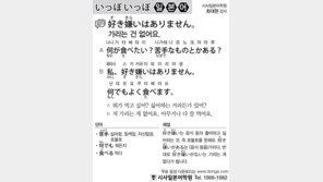 [시사일본어학원]가리는 건 없어요.