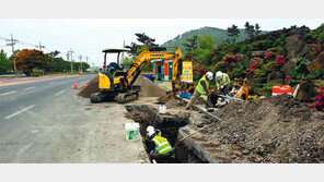 제주지역 상수도 물이 줄줄 새나간다