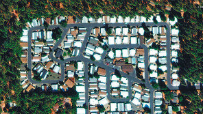 위성에서 본 캘리포니아 산불 피해