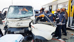 예산서 화물차 등 6중 추돌사고…1명 사망· 5명 경상