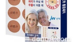 JW신약, 근육통 완화 자석 패치 ‘빠르카 통증패치’ 출시