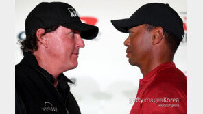 ‘세기의 대결’ 우즈 vs 미켈슨