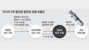 [단독]국내 필로폰 절반 유통 전과 15범 ‘마약왕’ 검거