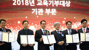 롯데, 2018 대한민국 교육기부대상 수상