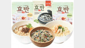 고령친화식품 ‘효반’ 개발… 전국 80곳 복지시설에 공급