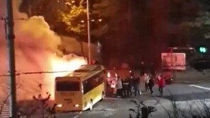 사고로 불 난 승용차에 갇힌 운전자 구한 용감한 광주시민들