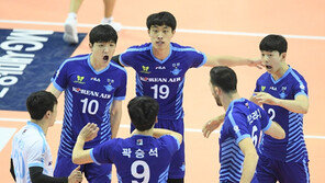 배구가 서브와 리시브의 경기라는 것을 보여준 대한항공