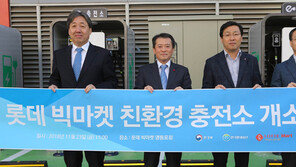 “마트서 태양광 전기로 車충전하세요”