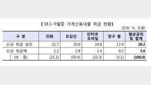 가계대출 경로별 금리 따져보니…전화대출이 ‘최고’