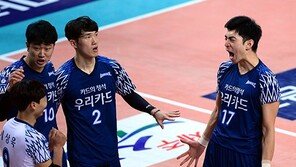 김시훈에게 ‘그분이 오신 날’ 우리카드가 웃다