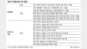 [부동산 캘린더]성남 오피스텔 등 전국 5492채 청약