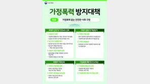 가정폭력 가해자 즉시 현행범 체포…접근금지 어기면 징역형