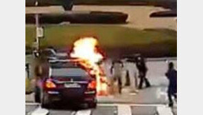 김명수 대법원장 차에 화염병 투척 70대男, 범행 동기?…‘판결 불만’