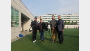 양승호 감독, 신일고에 600만원 상당 피칭머신 기증