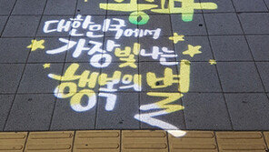 송파구청, 그림자조명으로 이야기가 있는 야간경관 조성