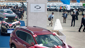 르노삼성 부활 이끈 ‘로그’, 누적생산 50만대 돌파