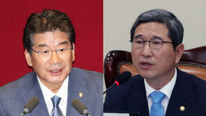 한국당 비박계, 강석호 원내대표 출마포기로 김학용에 무게