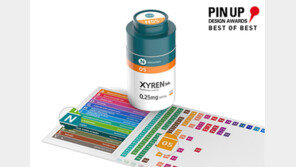 광동제약, 핀업 디자인 어워즈 수상