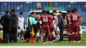 아찔했던 이승모, 프로축구 준 PO서 의식 잃었다가 깨어나