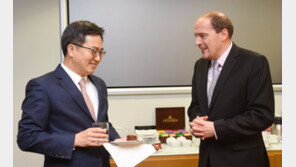 김동연, 피치 대표 면담 “한국 경제 건전…신용등급 반영해달라”