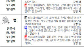 [스포츠동아 오늘의 운세] 2018년 11월 30일 금요일·12월 1일 토요일·2일 일요일