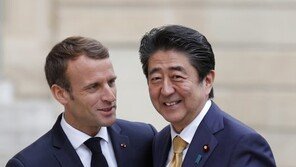 마크롱, 아베에 G20 중 회담 요청…르노·닛산문제 논의
